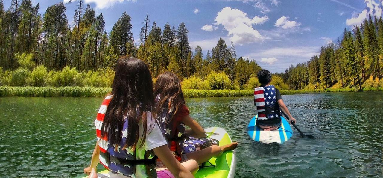 Bend-Sunriver Camping Resort Studio Cabin 6 외부 사진